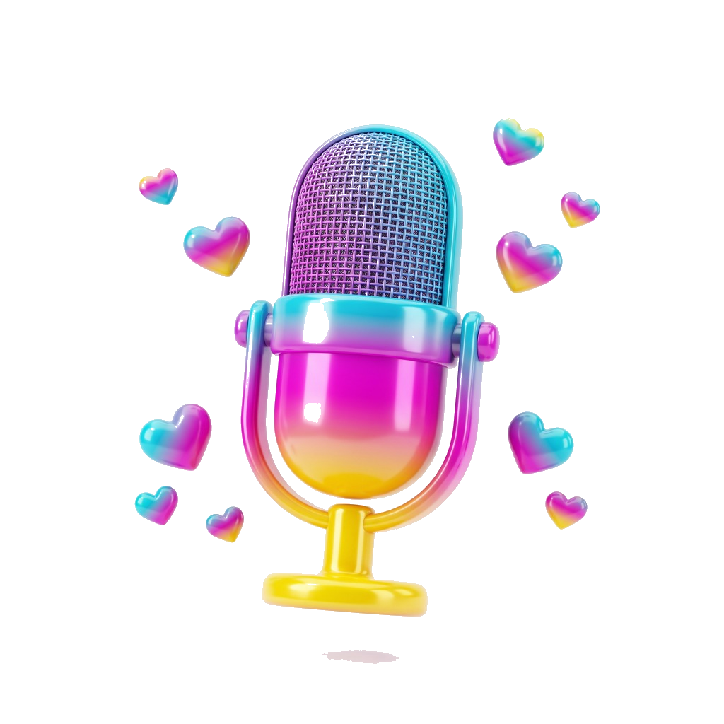 3D Rainbow Microphone