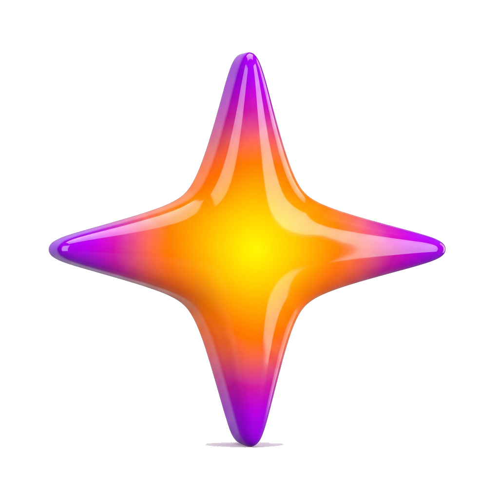 3D Sparkle Star